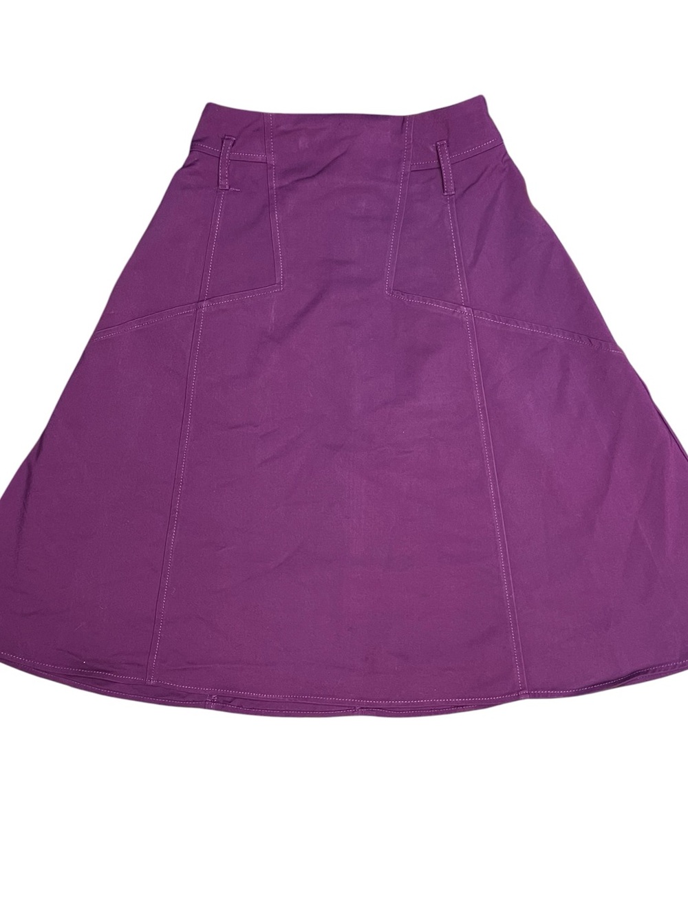 Purple A-Line Skirt